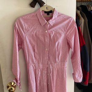 Beautiful Jcrew stripped shirt dress